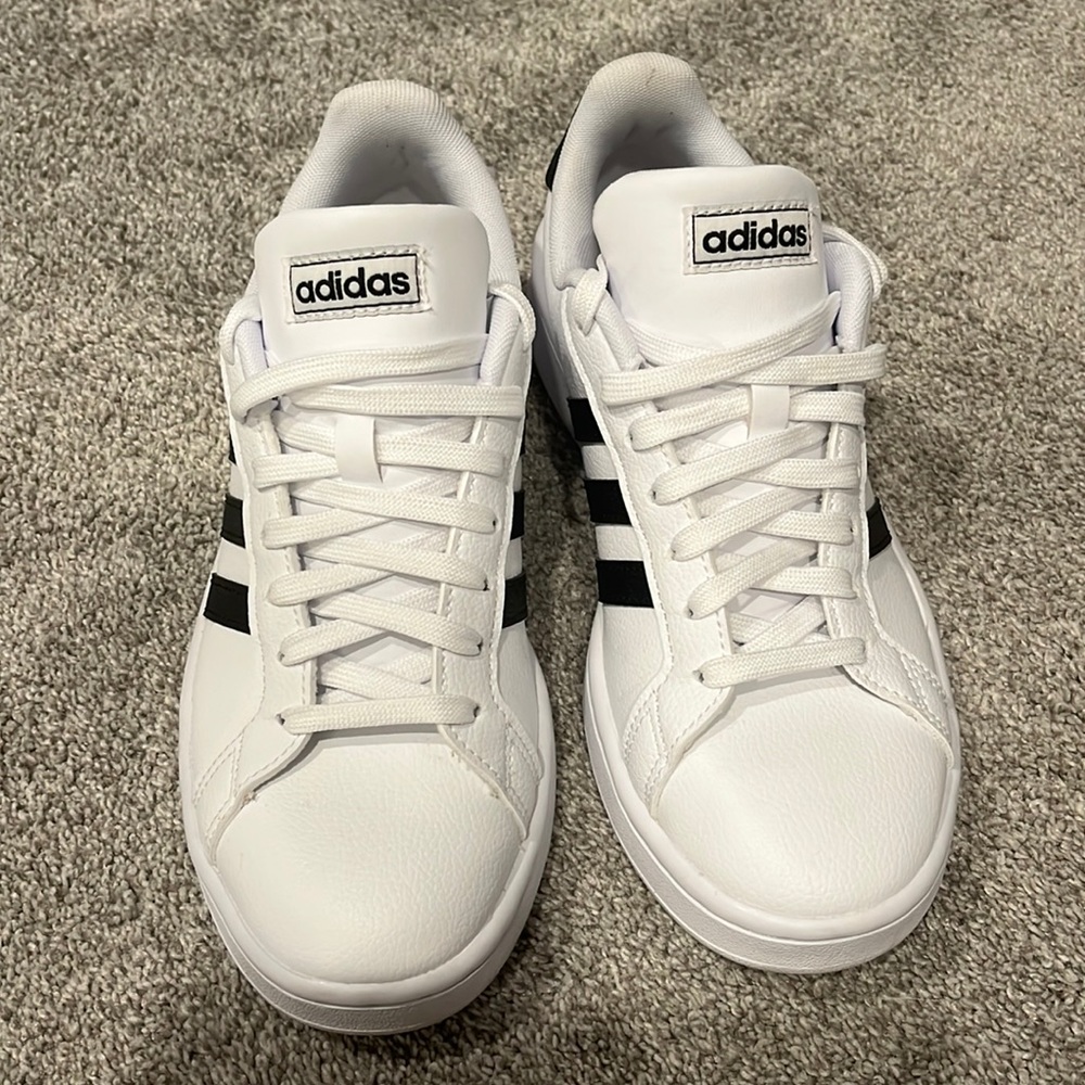 White Adidas Shoes